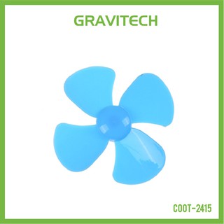 [Gravitechthai]40mm Fan Propeller Blade with 2mm Shaft - Blue