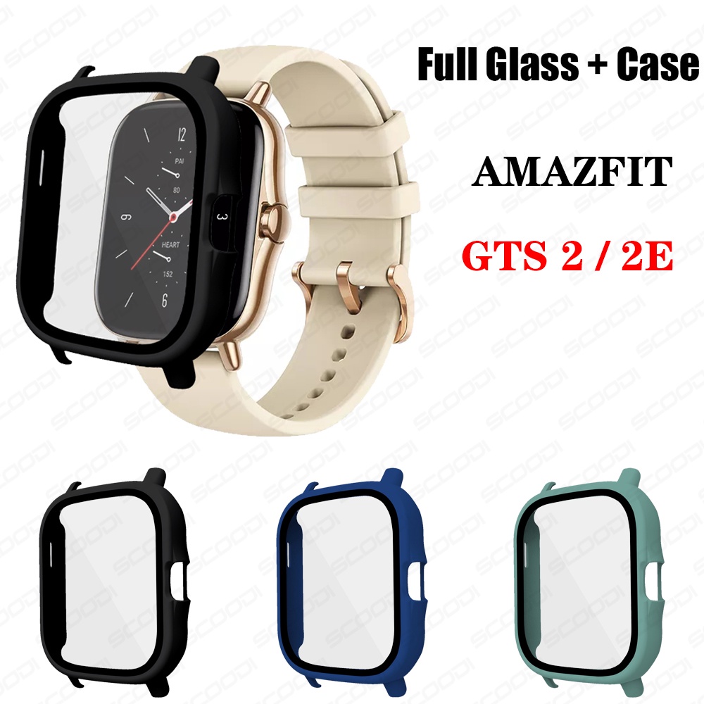 เคสฝาครอบหน้าจอ ป้องกันรอยหน้าจอ แบบแข็ง สําหรับนาฬิกาข้อมือ Huami Amazfit GTS 2 2e