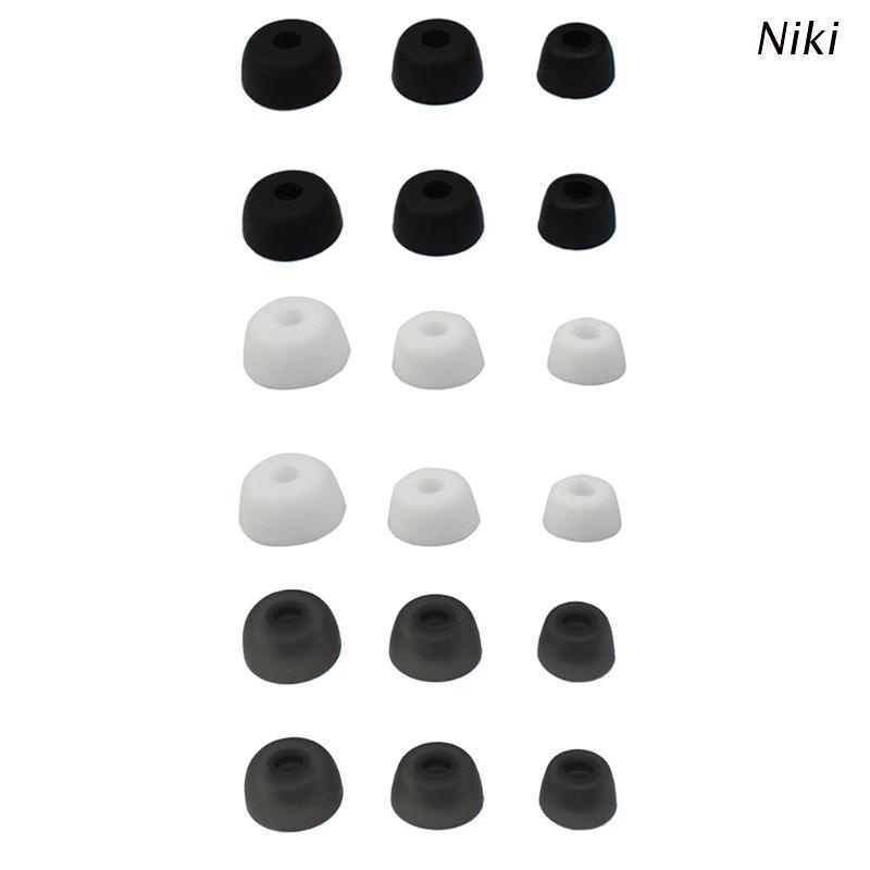 Niki จุกซิลิโคนครอบหูฟังสําหรับ Jabra Elite 75t/Elite 65t/Active/Evolve หูฟัง