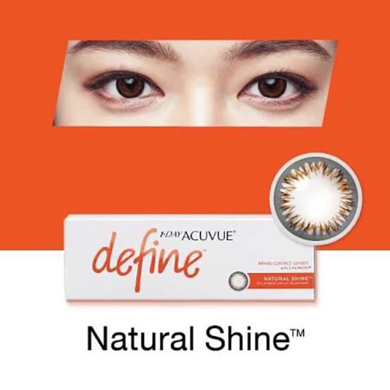 1-DAY ACUVUE® DEFINE™  Natural Shine