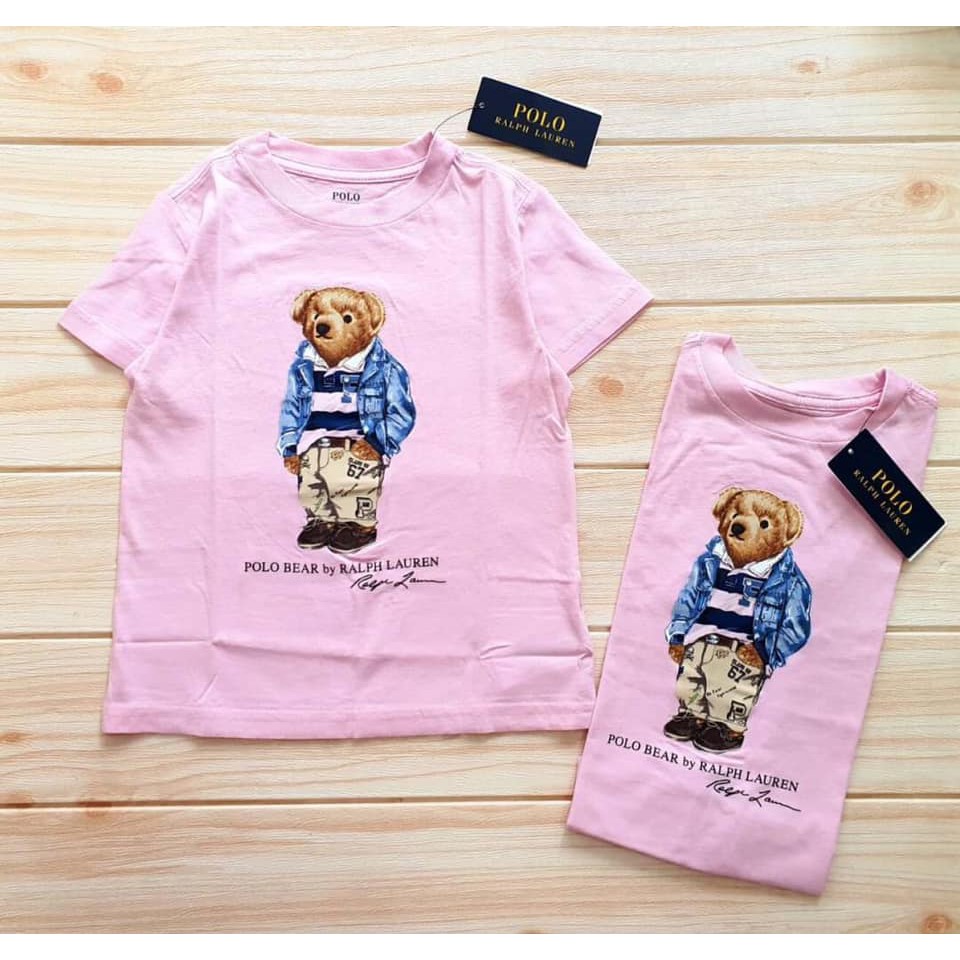 พร้อมส่ง 🔥🔥Sale 1099🔥🔥 ของแท้100% ถูกที่สุด เสื้อเด็ก Polo Ralph Lauren Preppy Bear Cotton Jersey T-Shirt