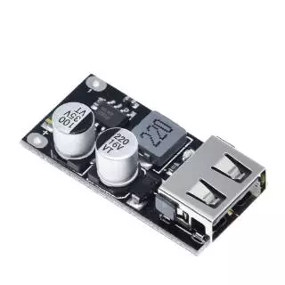 โมดูลวงจรบัคคอนเวอร์เตอร์ QC3.0 QC2.0 USB DC-DC สำหรับแผงวงจรชาร์จไว
