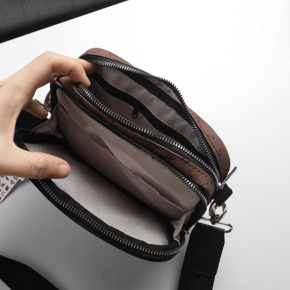 Mlb MONO NEW YORK x BOS TON CROSSBACK BAG.ผ้า POLYESTER คุณภาพสูง, กันน้ํา 3D EMBROIDERRED LOGO มาตรฐานแท้