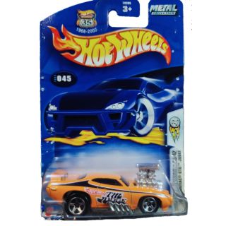 Hot Wheels รถเหล็ก Pontiac GTO แพ็คอินเตอร์