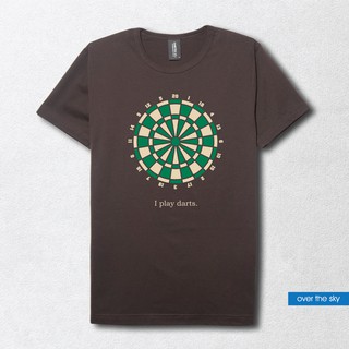 over the sky T-shirt กราฟฟิค เสื้อยืดคอกลม - ปาเป้า Darts