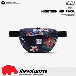 กระเป๋า ⌇ Herschel ⌇ รุ่น Nineteen ⌇ สี Summer Floral Black ⌇ สินค้าของแท้ 100% จากตัวแทนจำหน่ายโดยตรง