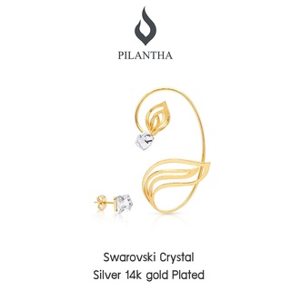 Pilantha​ Jewelry.ชุดเซ็ท​ต่างหู​Ear​ ​cuff รุ่น​ Hiran lanna