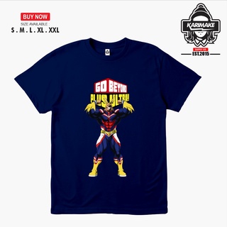 เสื้อยืดผ้าฝ้ายพิมพ์ลายแฟชั่น เสื้อยืด พิมพ์ลายอนิเมะ My HERO ACADEMIA BOKU NO HERO GO BEYOND ALL MIGHT สําหรับผู้ชาย