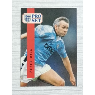 การ์ดบอลทีม แมนเชสเตอร์ ซิตี้ ( MANCHESTER CITY ) PRO SET 1990-91 ENGLISH PREMIER LEAGUE