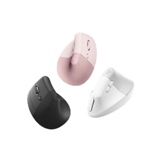 MOUSE (เมาส์) LOGITECH รุ่น LIFT VERTICAL ERGONOMIC MOUSE เมาส์ไร้สายเพื่อสุขภาพเสียงเงียบ (รับประกันสินค้า 1 ปี)