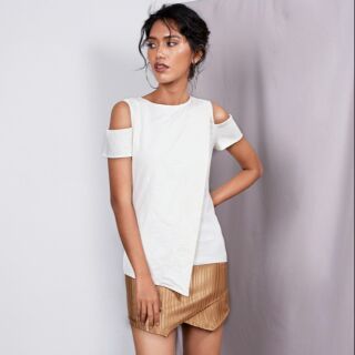 White dress-Mila pf18เดรส