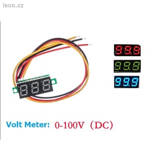 ตัววัดโวลท์ มิเตอร์วัดโวลท์ LED 0-100V