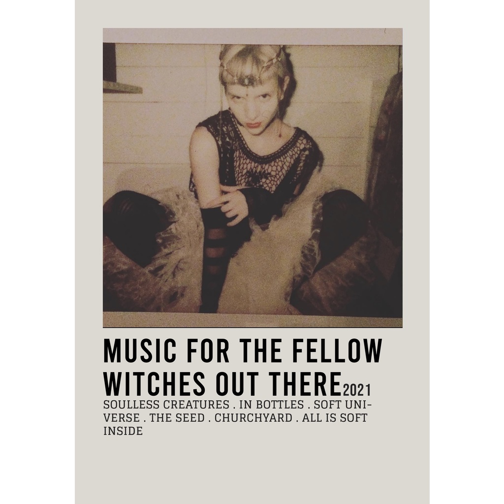 ปกโปสเตอร์ อัลบั้ม MUSIC FOR THE FELLOW WITCHES OUT THERE by AURORA สําหรับผนัง