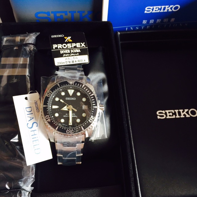 ของใหม่ Seiko Prospex SBDC029 - Titanium Diver Watch With DiaShield  ประกันศูนย์ 1 ปี | Shopee Thailand
