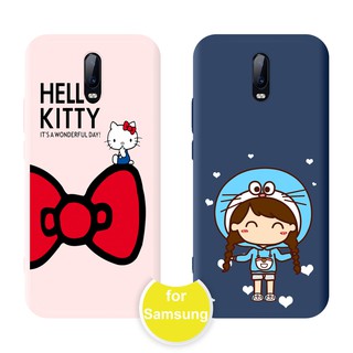 Soft Casing cute Girl Cartoon กรณีSamsung Galaxy Note 9 10 Pro M01 M11 M31 A11 A91 M80S S10 Plus A105 S10 Lite A20 A10S S20 Plus Ultra A20S A205 M10 Note 20 Pro A50S A30 A30S A70 A70S A51 A10 M10S A305 A50