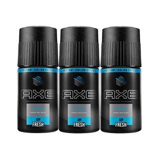 ว๊าว🍟 แอ๊กซ์ ไอซ์ ชิลล์ สเปรย์ ขนาด 50 มล. แพ็ค 3 กระป๋อง Axe Spray Ice Chill 50 ml x 3