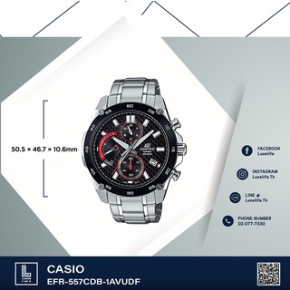 นาฬิกาข้อมือ casio รุ่น EFR-557CDB-1AVUDF