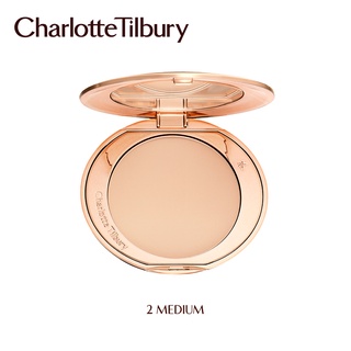 Charlotte Tilbury Airbrush Flawless Finish แป้งอัดแข็งควบคุมความมัน 8กรัม