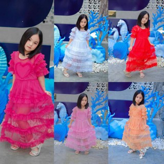 Maxi Dress เซต 2ชิ้น เดรสสั้นสายเดี่ยวตัวใน+เดรสผ้าตาข่ายนิ่มใส่ไม่คัน