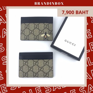 gucci bee cardholder