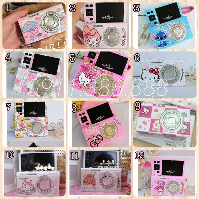 สติ๊กเกอร์กล้อง Casio Zr50/Zr60/Zr65 Skin