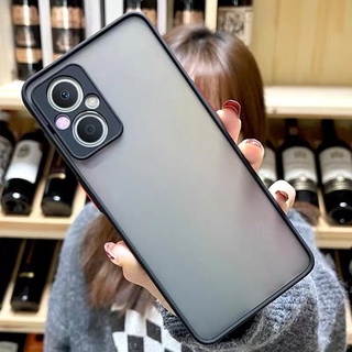 Case OPPO Reno 7Z เคสออปโป้ เคสกันกระแทก ปุ่มสีผิวด้าน ขอบนิ่มหลังขุ่น Oppo reno7Z พร้อมส่ง [ ส่งจากไทย ]