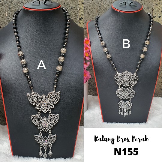 Kebaya เข็มกลัดสร้อยคอ 155
