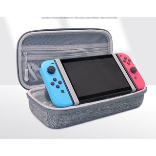 กระเป๋า Nintendo Switch/oled  ยีห้อ GHKJOK ผ้า nylon สีเทา