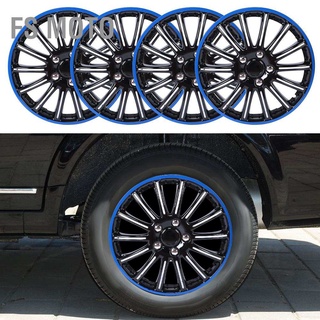 [คลังสินค้าใส]Fs ฝาครอบดุมล้อรถยนต์ 15 นิ้ว 4 ชิ้นสําหรับ R15 Tire &amp; Steel Rim