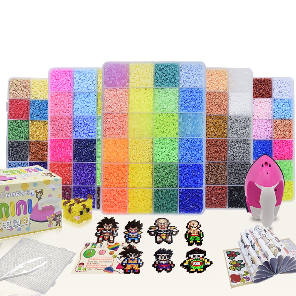 2.6mm Multi colors Perler Beads DIY Fuse Beads Kids nyJd Shopee Thailand