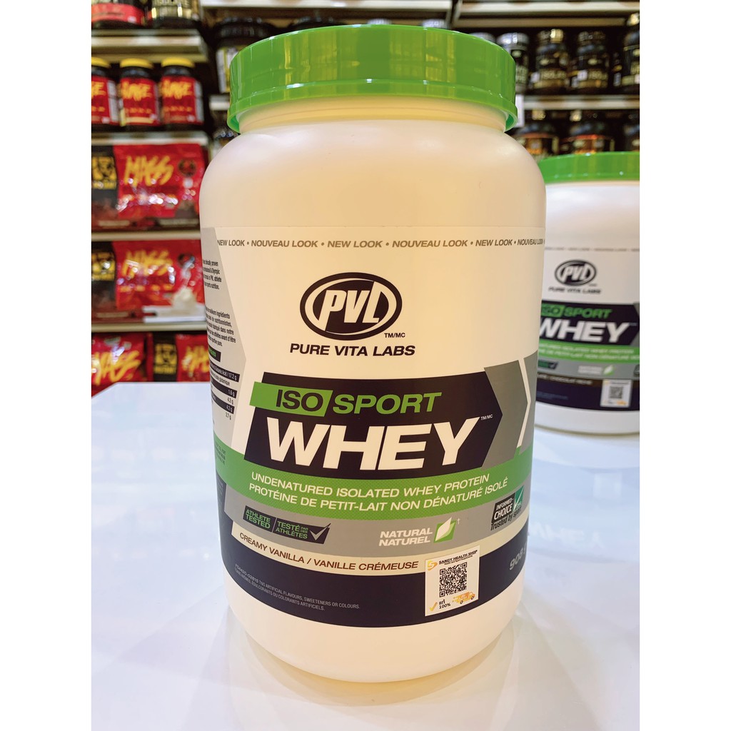 PVL Iso Sport Whey 2.27 Kg. พีวีแอล ไอโซเลตเวย์โปรตีน ขนาด5ปอนด์