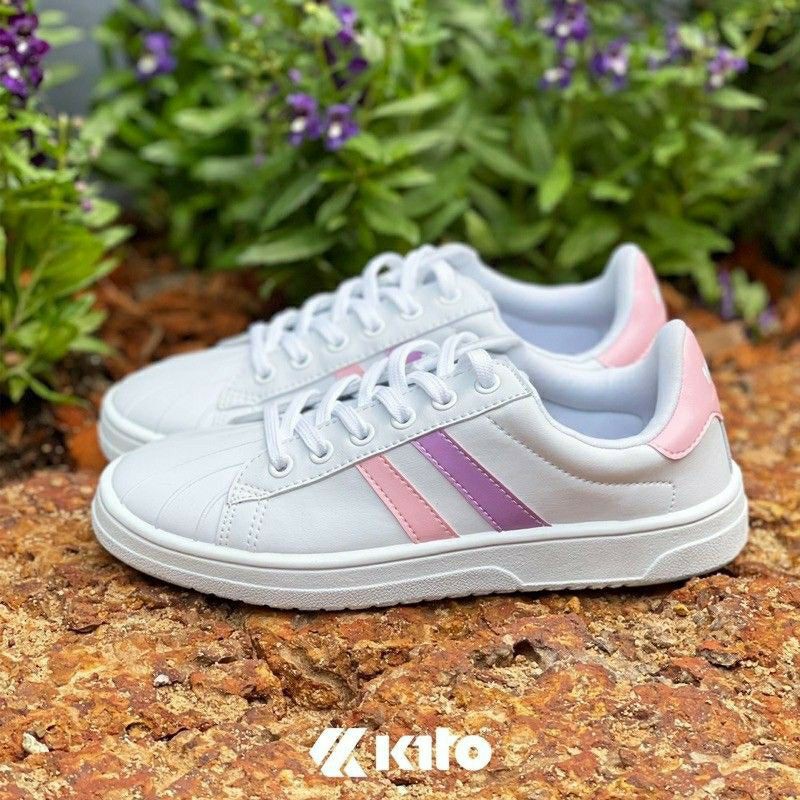 Hot item ส่งฟรี !!! ส่งไว !!! ราคาถูกที่สุด !!! ของแท้ % !!! Kito  รองเท้าผ้าใบ BE12 Size 36-40 #4