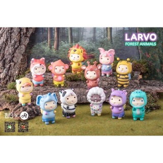 [🌈พร้อมส่ง☀️ระบุตัวได้]Larvo Forest Animals Series