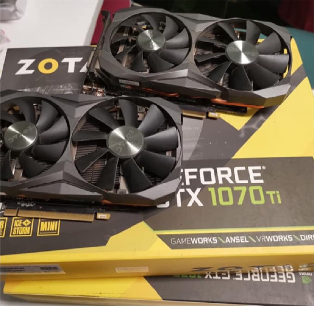 zotac gtx 1070ti มือ2 ประกันเหลือ