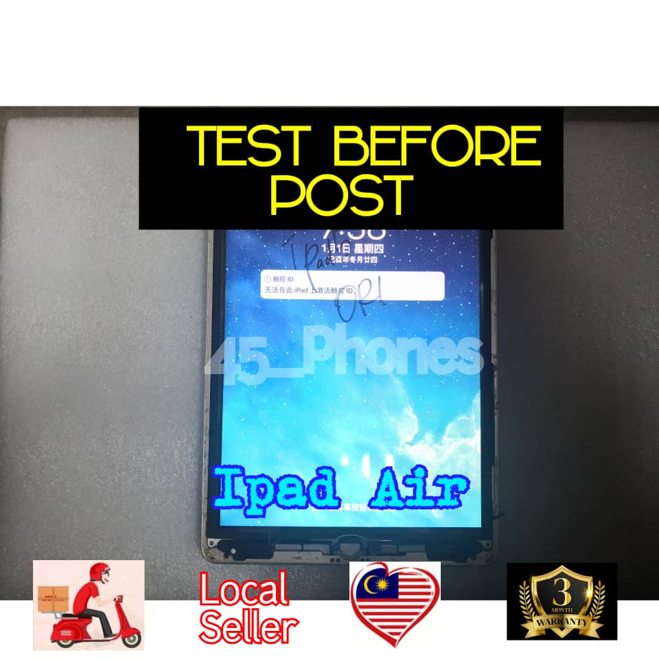 หน้าจอ LCD A1474 A1475 สําหรับ iPad Air