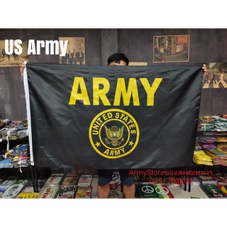 &lt;ส่งฟรี!!&gt; ธง กองทัพ สหรัฐอเมริกา US ARMY พร้อมส่งร้านคนไทย