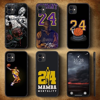 เคสโทรศัพท์ TPU แบบนิ่ม ลาย B23 Black Mamba Kobe Bryant สําหรับ iPhone 6 6S 7 8 Plus X XS XR 11 Pro Max