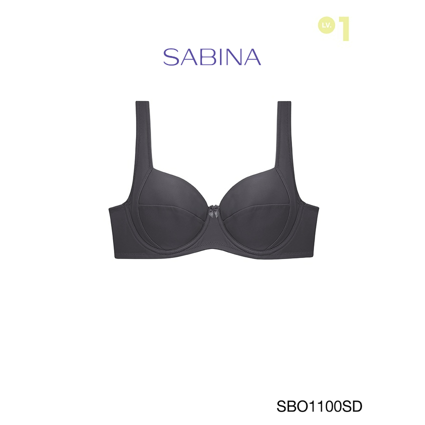 Sabina เสื้อชั้นใน มีโครง รุ่น Function Bra รหัส SBO1103SD สีเทาเข้ม