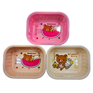 กะละมังRilakuma กะละมังพลาสติกสีหวาน กะละมังลายลิลักคุมะ Rilakuma