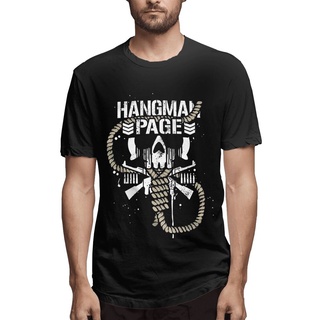 [S-5XL]เสื้อท็อปมวยปล้ํา Hangman Page Bullet Club Japan Pro น้ําหนักเบา สําหรับผู้ชาย