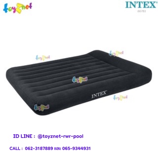 Intex ที่นอนเป่าลมไฟฟ้า พิลโล่เรสท์ คลาสิค - ควีน (1.52 x 2.03 x 0.30 ม.) รุ่น 66781_1