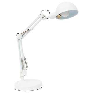 โคมไฟอ่านหนังสือ โคมไฟ อ่านหนังสือ HD2922 ขาว CARINI MT MD ขาว โคมไฟ โคมไฟและหลอดไฟ DESK LAMP HD2922 WH CARINI MT MD WHI