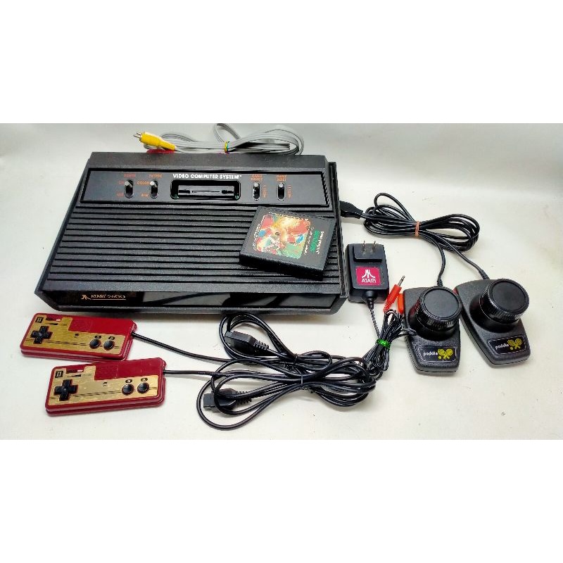 Artari 2600 AC220 Thai งานแท้ Original MOD AV Comprosite ชุดไฟไทยพร้อมเลย จอยมือ Joy Hand Same Famicom และ จอย ปิงปอง
