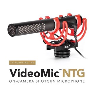 RODE VideoMic NTG Shotgun Microphone ไมค์ติดกล้อง ติดโทรศัพท์