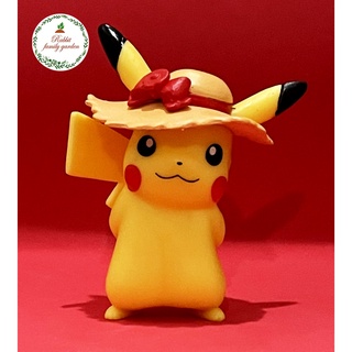 💖 พร้อมส่ง 💖 Pokemon Pikachu with orange hat โปเกมอน พิคาชูกับหมวกสีส้ม งานเทียบ คุณภาพดีสมราคา สินค้าราคาประหยัด