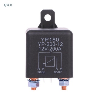 [Qxx] 12V/24V Dc 200A สวิทช์รีเลย์มอเตอร์สําหรับรถยนต์รถบรรทุก