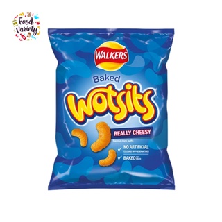 [Best Before 30-Aug-2023]Walkers Wotsits Really Cheesy 36g วอล์คเกอร์ส วอทซิท เลลลี่ ชีส 36กรัม