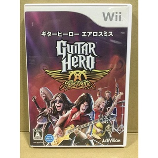 แผ่นแท้ [Wii] Guitar Hero: Aerosmith (Japan) (RVL-P-RGVJ)