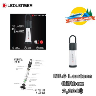 Ledlenser ML6 Lantern ตะเกียง LED ไฟขาว