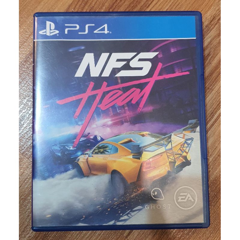 PS4 แผ่นเกมส์ มือสอง NFS Heat